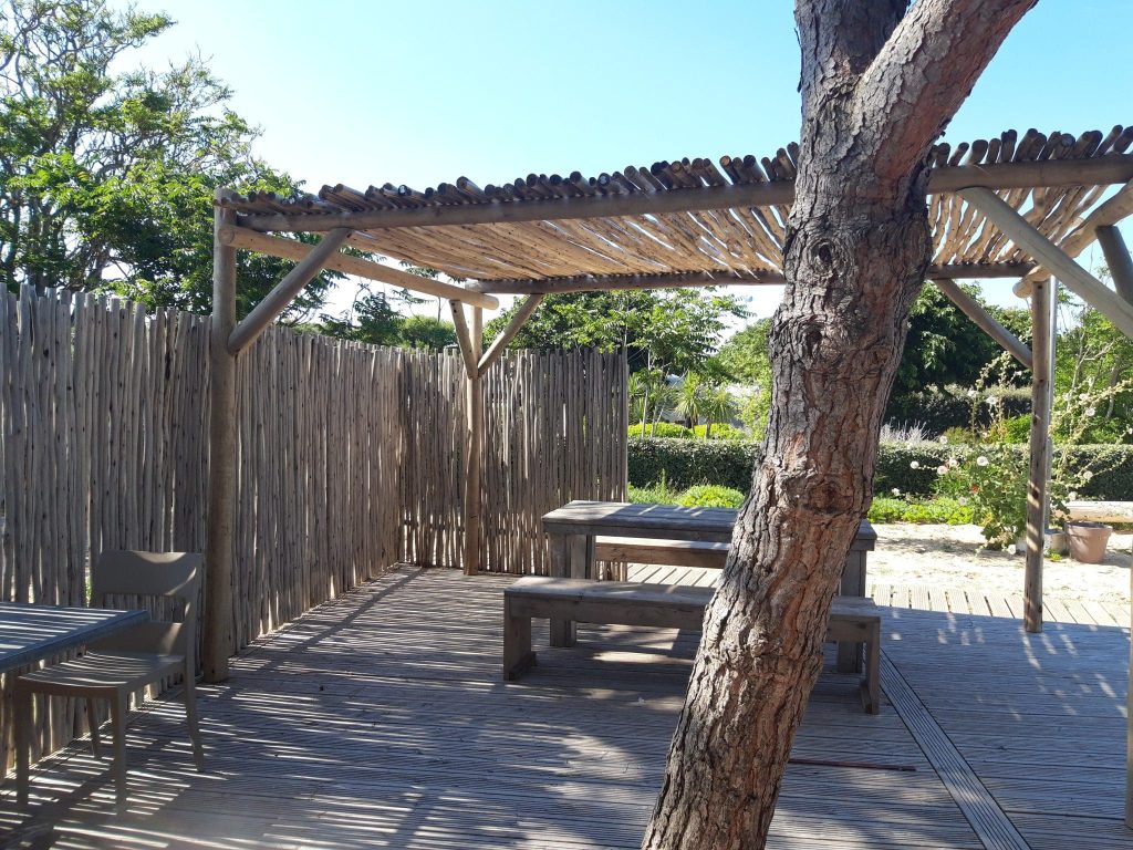 Pergola Nocy Bé en bois serrés